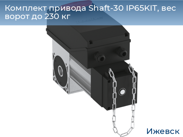 Комплект привода Shaft-30 IP65KIT, вес ворот до 230 кг, izhevsk.doorhan.ru