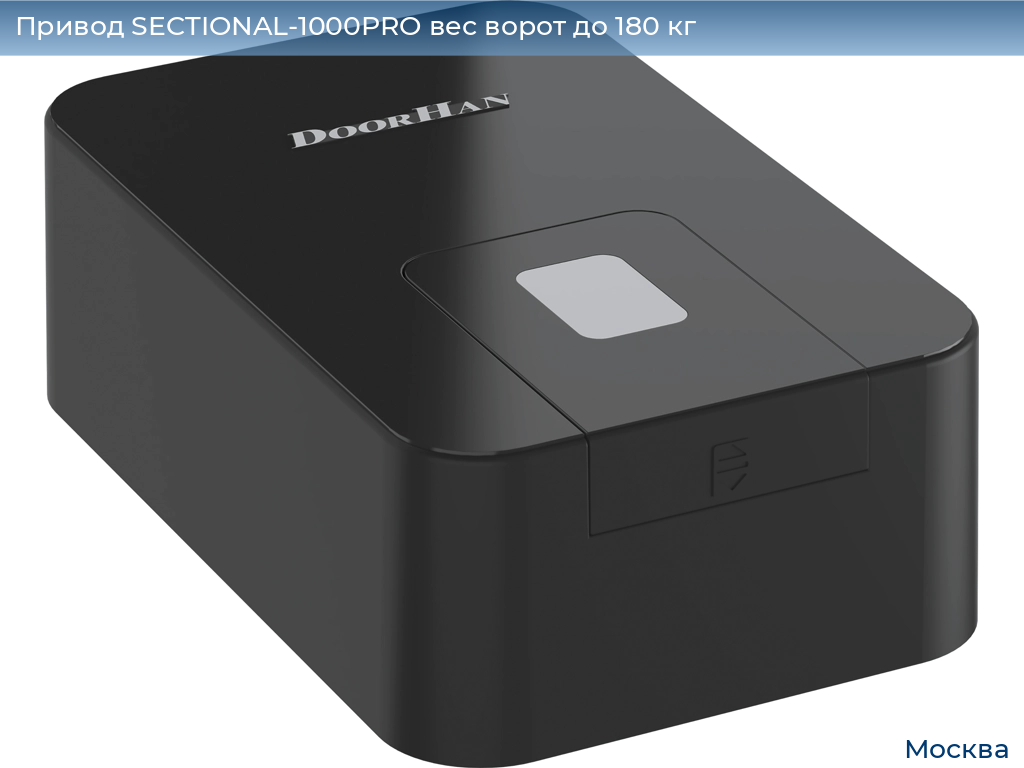 Привод SECTIONAL-1000PRO вес ворот до 180 кг, 